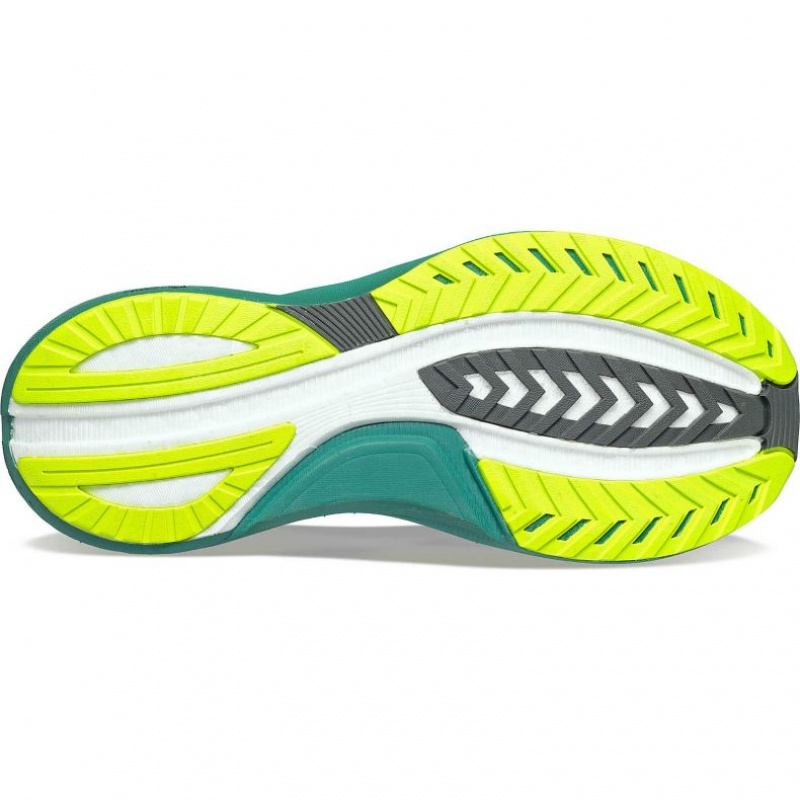 Scarpe Running Saucony Tempus Wide Uomo Grigie Verde Acqua | ROMA-SMQN