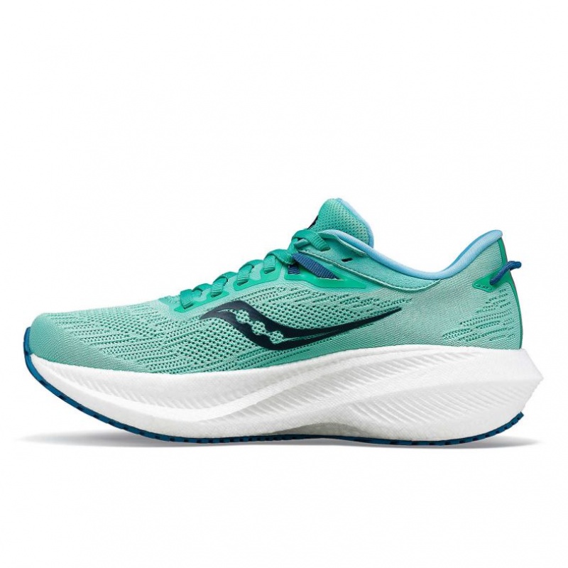 Scarpe Running Saucony Triumph 21 Donna Verde Acqua | ROMA-JRVF