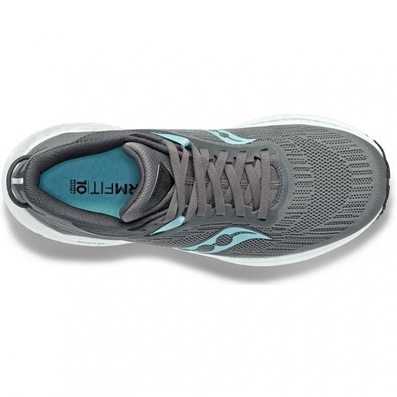 Scarpe Running Saucony Triumph 21 Donna Grigie | ITALIA-OGVP