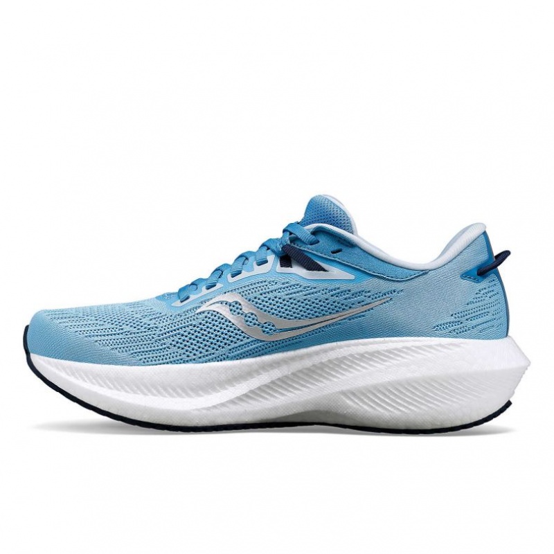 Scarpe Running Saucony Triumph 21 Donna Blu | ROMA-DAQM