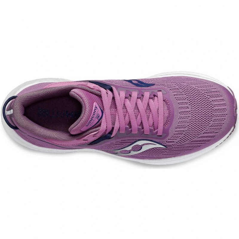 Scarpe Running Saucony Triumph 21 Donna Viola | ITALIA-CZYB