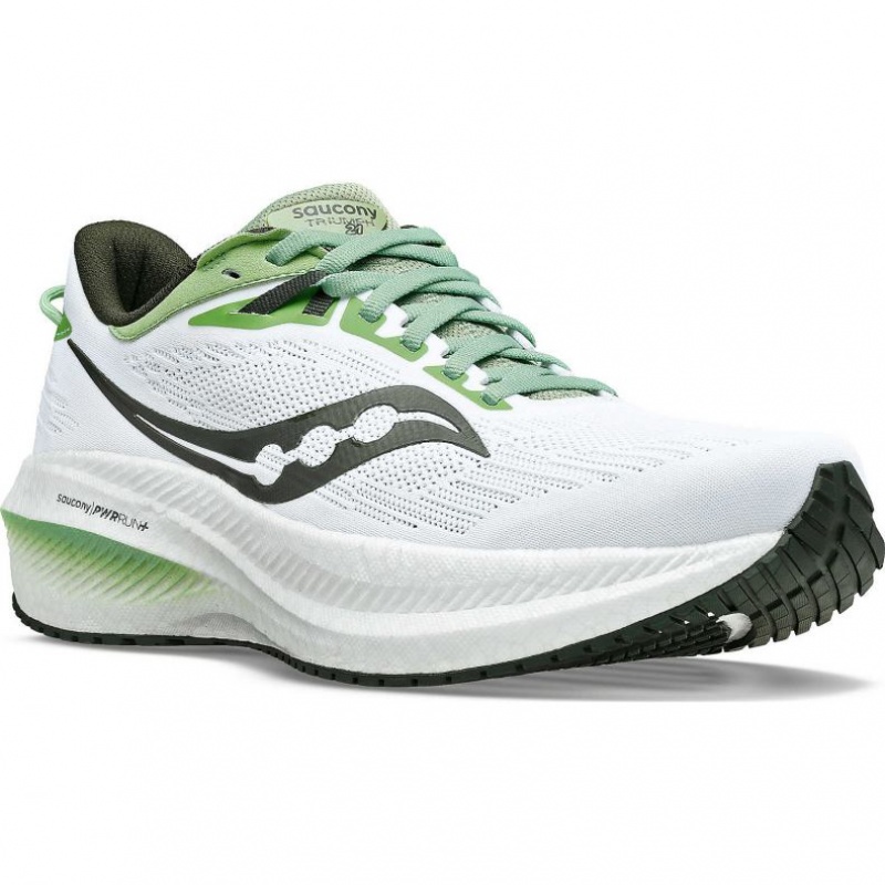 Scarpe Running Saucony Triumph 21 Uomo Bianche | ITALIA-MLXY