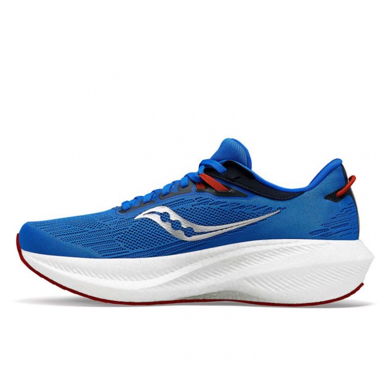 Scarpe Running Saucony Triumph 21 Uomo Blu | ROMA-GOYV