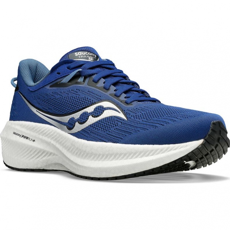 Scarpe Running Saucony Triumph 21 Uomo Indaco | ITALIA-OVCL