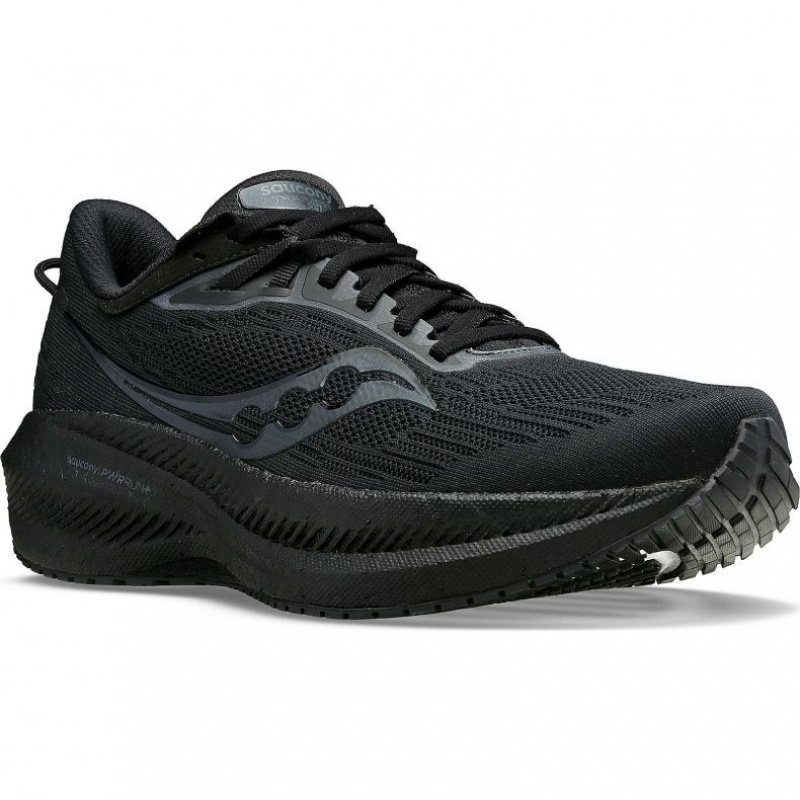 Scarpe Running Saucony Triumph 21 Uomo Nere | ROMA-PHUV