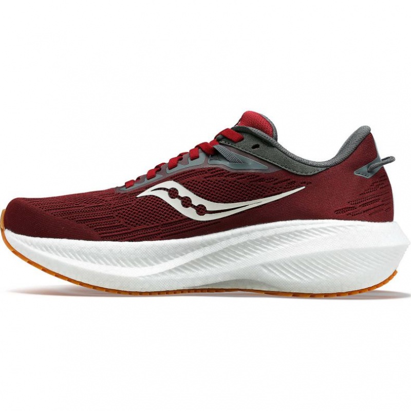 Scarpe Running Saucony Triumph 21 Uomo Rosse | ITALIA-AWXQ