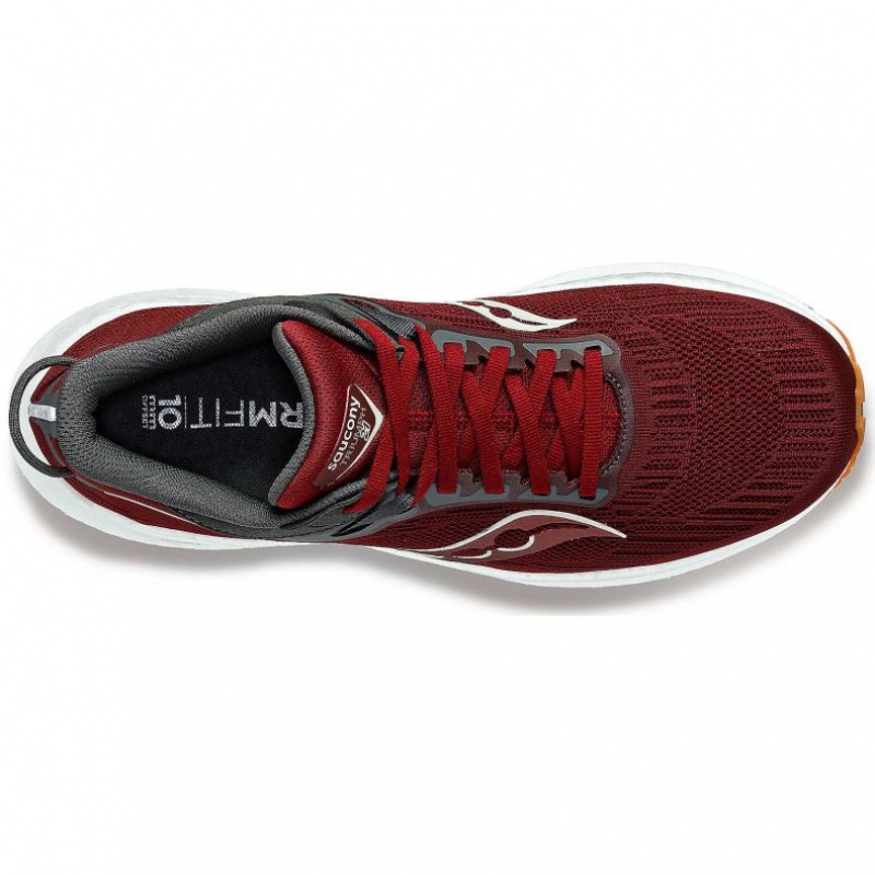 Scarpe Running Saucony Triumph 21 Uomo Rosse | ITALIA-AWXQ