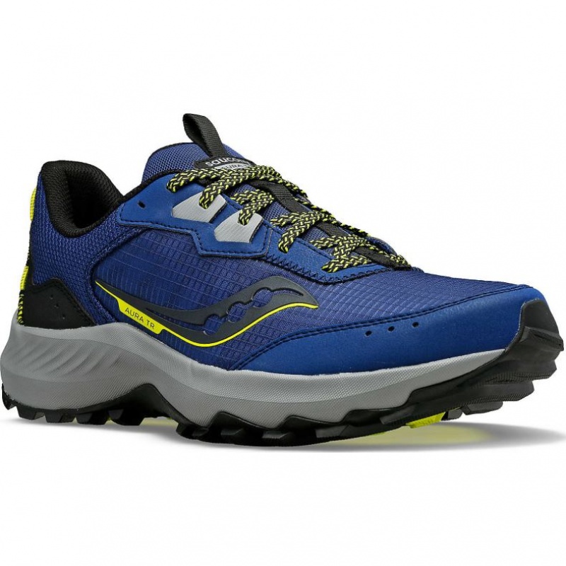 Scarpe Trail Running Saucony Aura TR Uomo Indaco | ROMA-AMXR