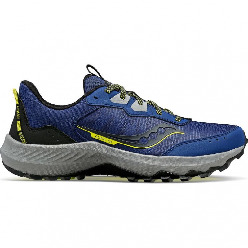 Scarpe Trail Running Saucony Aura TR Uomo Indaco | ROMA-AMXR