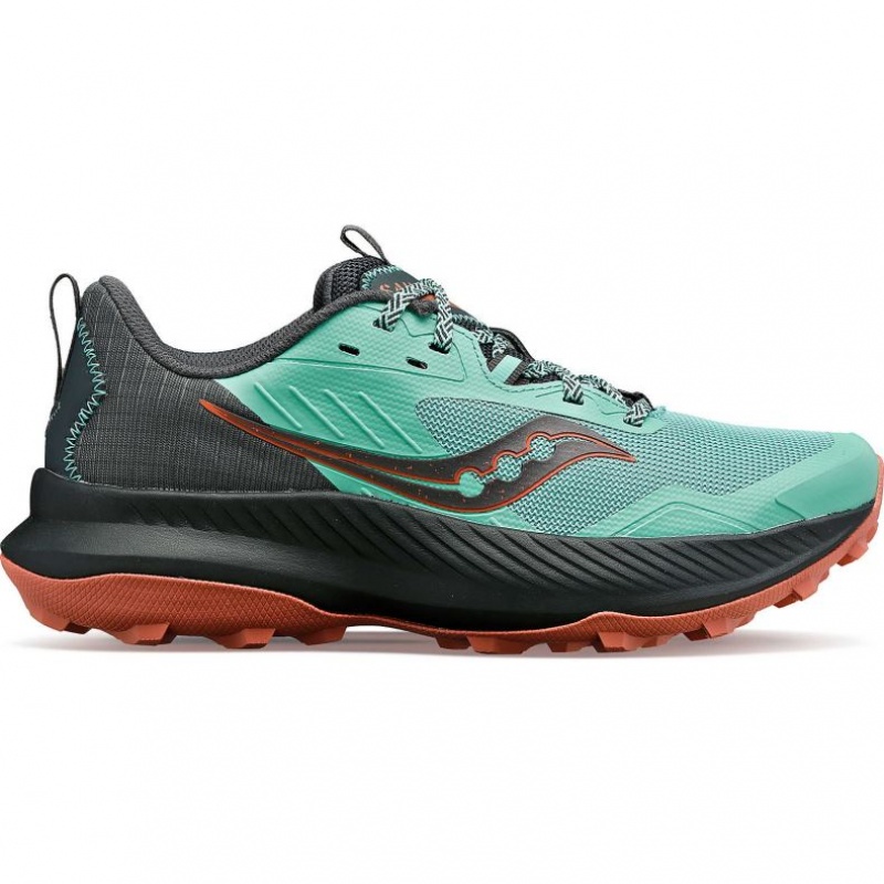 Scarpe Trail Running Saucony Blaze TR Donna Verde Acqua | ITALIA-EDTQ