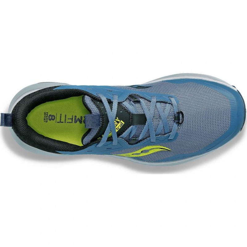 Scarpe Trail Running Saucony Blaze TR Uomo Blu Nere | ITALIA-JNYO