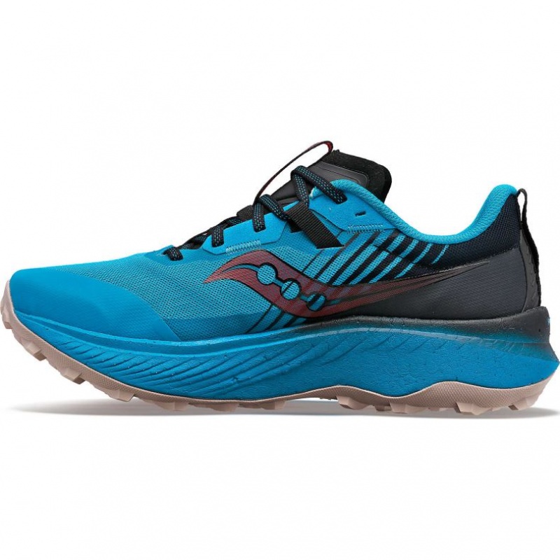 Scarpe Trail Running Saucony Endorphin Edge Uomo Blu | ITALIA-RDPL