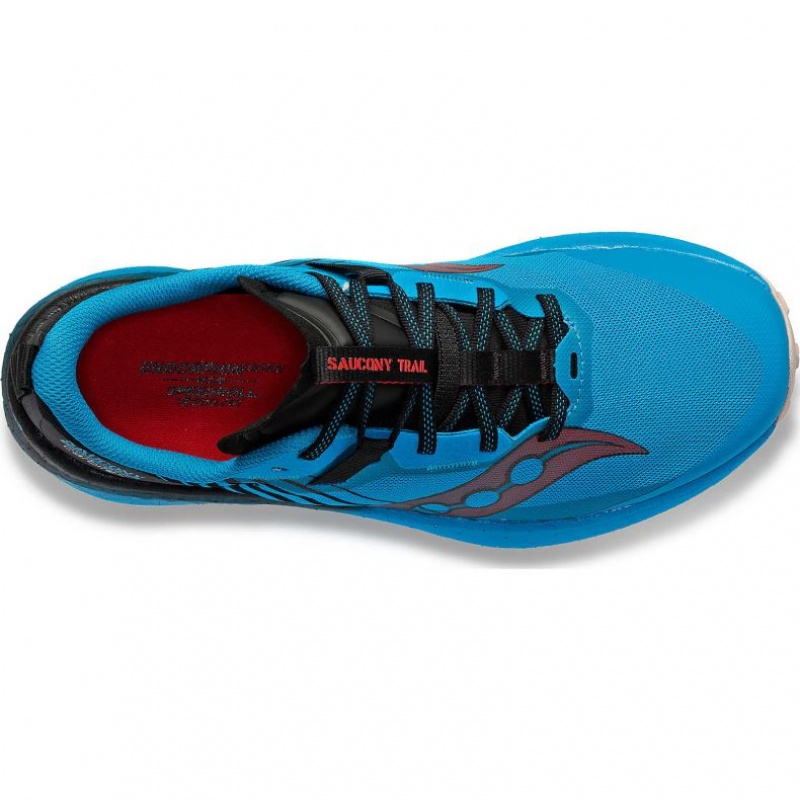 Scarpe Trail Running Saucony Endorphin Edge Uomo Blu | ITALIA-RDPL