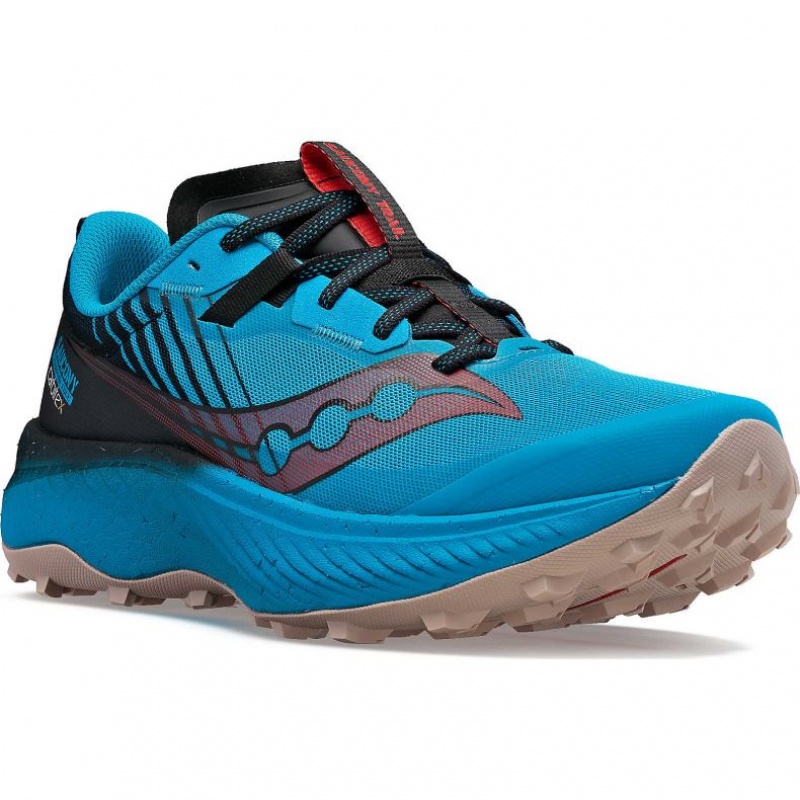 Scarpe Trail Running Saucony Endorphin Edge Uomo Blu | ITALIA-RDPL