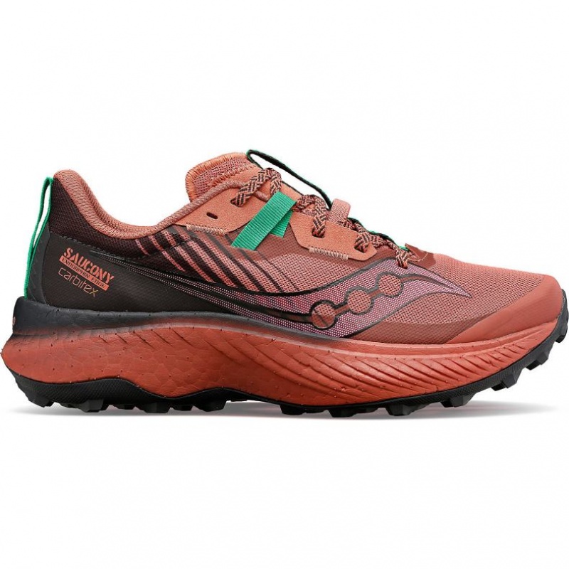 Scarpe Trail Running Saucony Endorphin Edge Donna Corallo | ROMA-XDHU