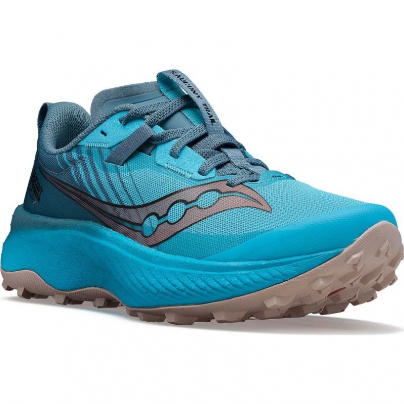 Scarpe Trail Running Saucony Endorphin Edge Donna Blu | ITALIA-SUNF