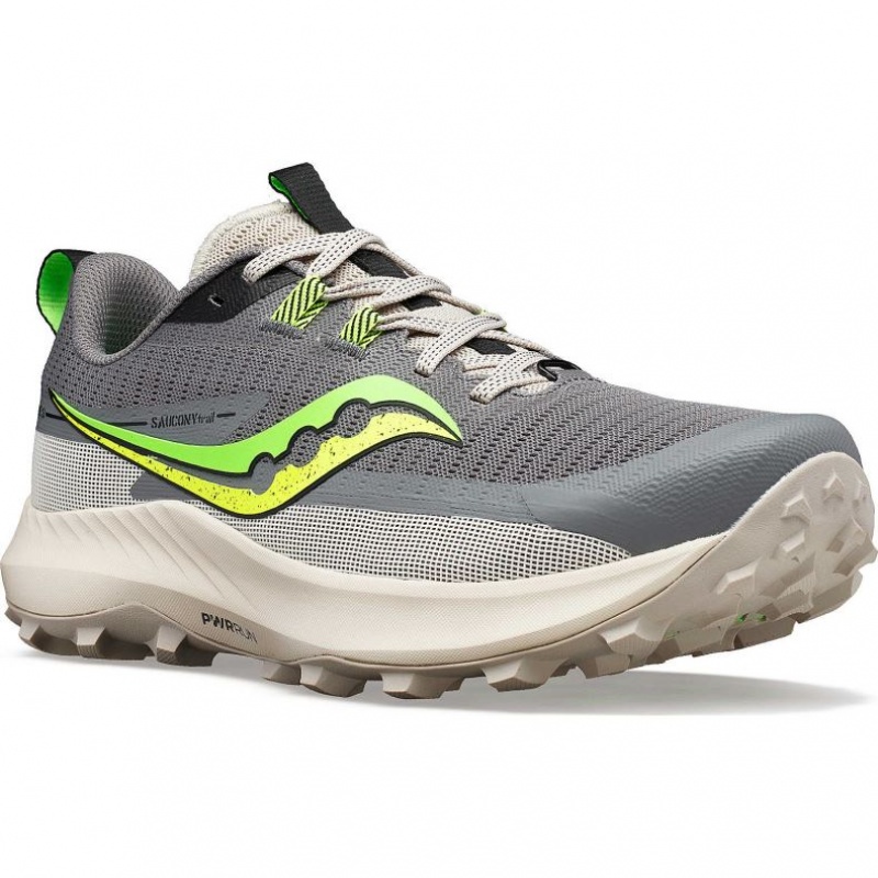 Scarpe Trail Running Saucony Peregrine 13 Uomo Grigie | ROMA-LRIM