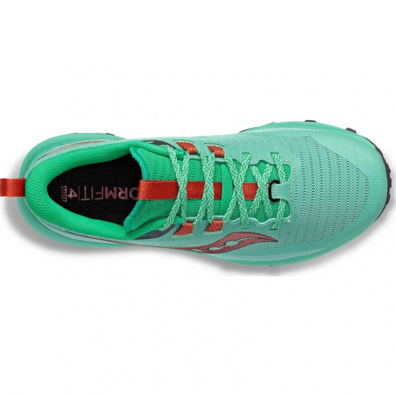 Scarpe Trail Running Saucony Peregrine 13 Donna Verde Acqua | ROMA-XETU