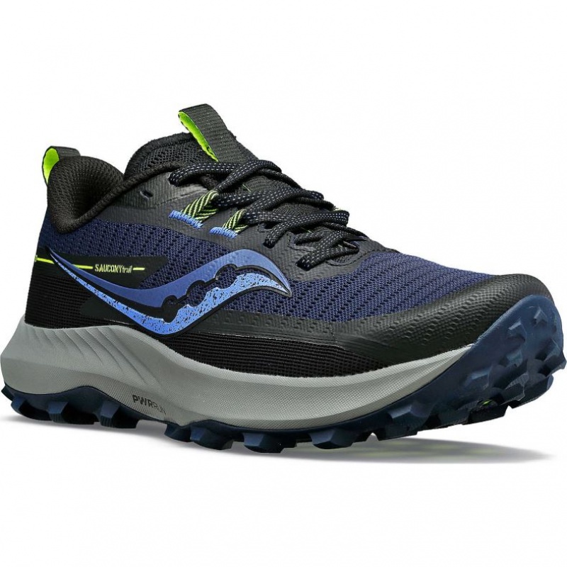 Scarpe Trail Running Saucony Peregrine 13 Donna Blu Marino | ROMA-PJWO