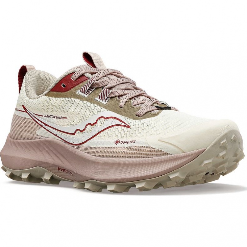 Scarpe Trail Running Saucony Peregrine 13 GTX Donna Bianche | ITALIA-ONFW