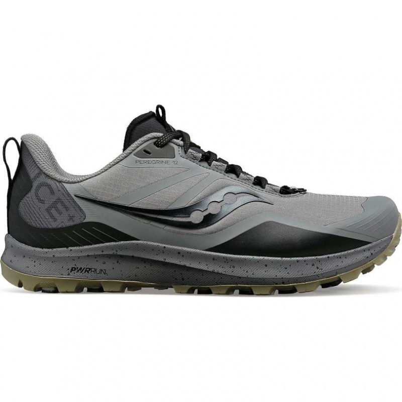 Scarpe Trail Running Saucony Peregrine ICE+ 3 Uomo Grigie | ITALIA-KAJC