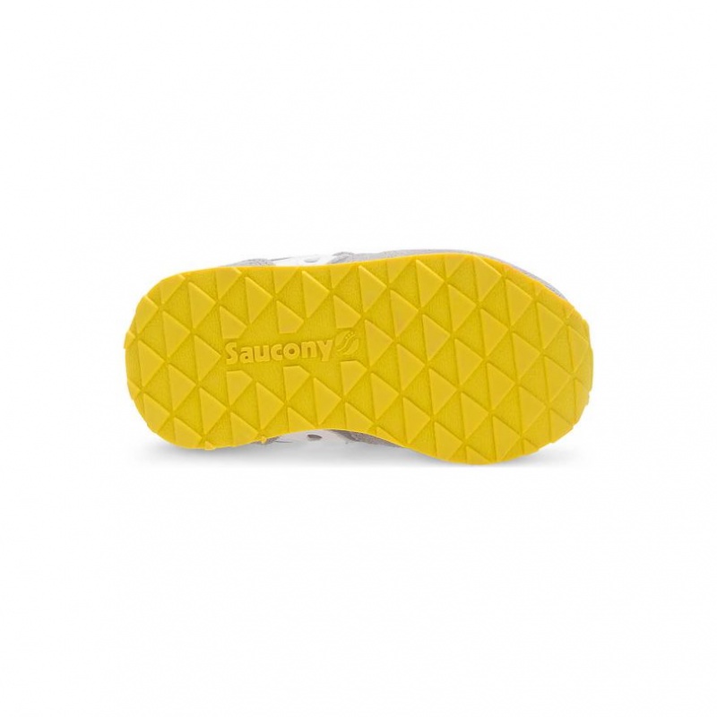 Sneakers Saucony Baby Jazz Hook & Loop Bambini Piccoli Grigie | ROMA-ATXR