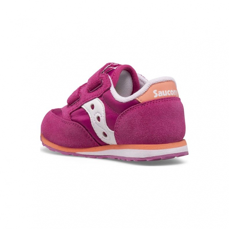 Sneakers Saucony Baby Jazz Hook & Loop Bambini Piccoli Fucsia | ITALIA-MIJZ