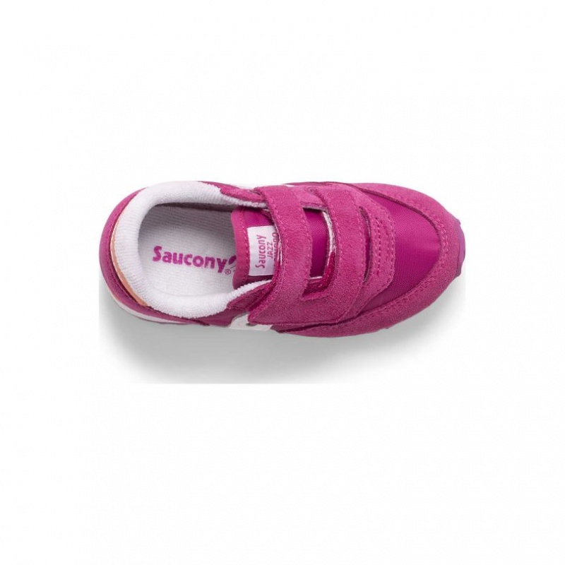 Sneakers Saucony Baby Jazz Hook & Loop Bambini Piccoli Fucsia | ITALIA-MIJZ