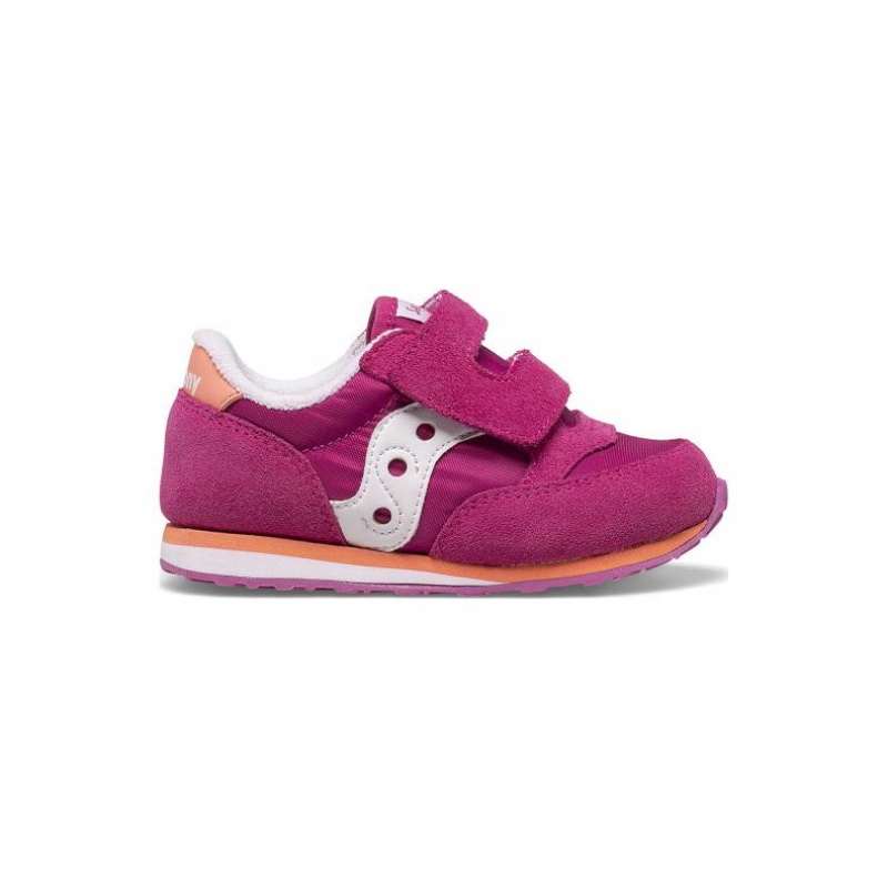 Sneakers Saucony Baby Jazz Hook & Loop Bambini Piccoli Fucsia | ITALIA-MIJZ