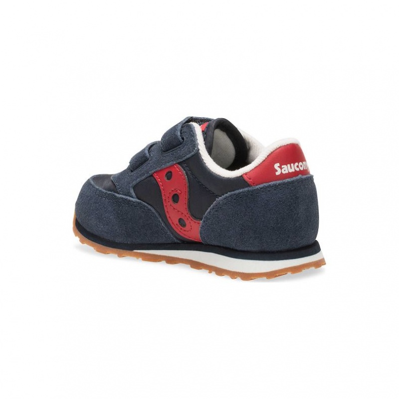 Sneakers Saucony Baby Jazz Hook & Loop Bambini Piccoli Blu Marino | ROMA-EPDM