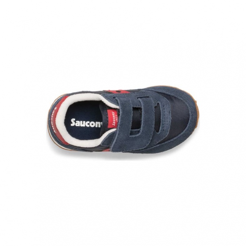 Sneakers Saucony Baby Jazz Hook & Loop Bambini Piccoli Blu Marino | ROMA-EPDM