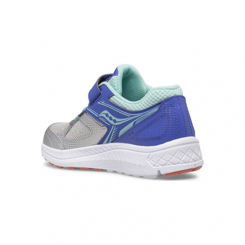 Sneakers Saucony Cohesion 14 A/C Bambini Grandi Argento | ITALIA-KQBP