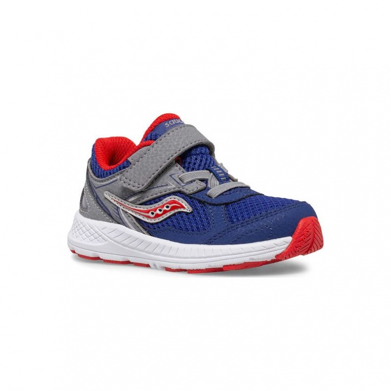 Sneakers Saucony Cohesion 14 A/C Jr. Bambini Piccoli Blu Marino Grigie | ROMA-JXVA