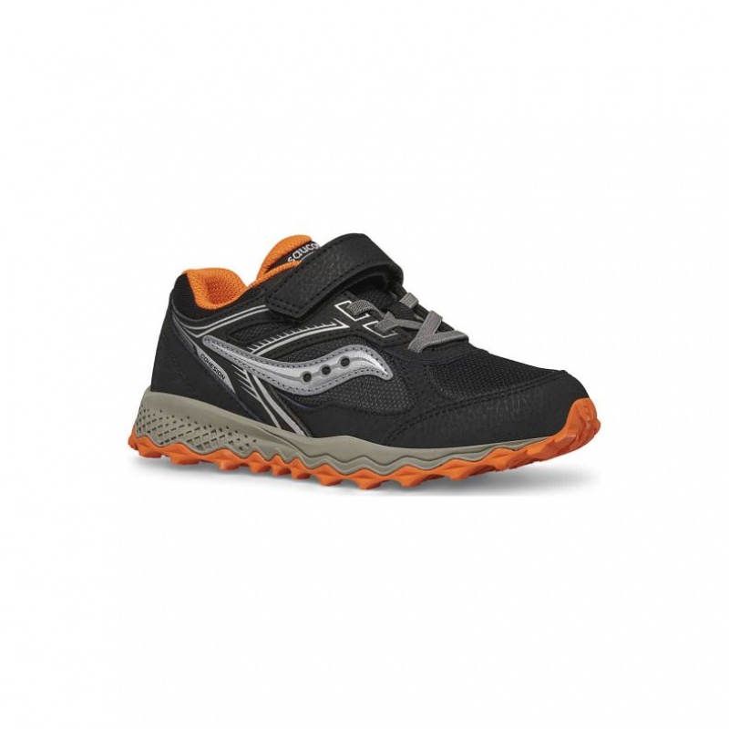 Sneakers Saucony Cohesion TR14 A/C Bambini Grandi Nere | ITALIA-BHVW