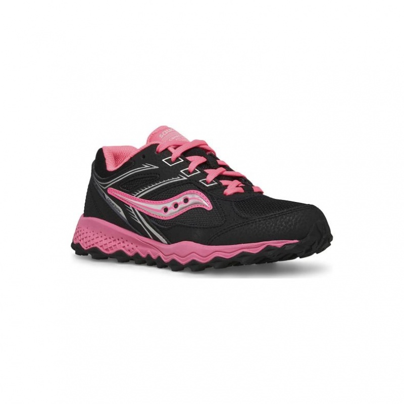 Sneakers Saucony Cohesion TR14 Lace Bambini Grandi Nere Rosa | ROMA-PGNS