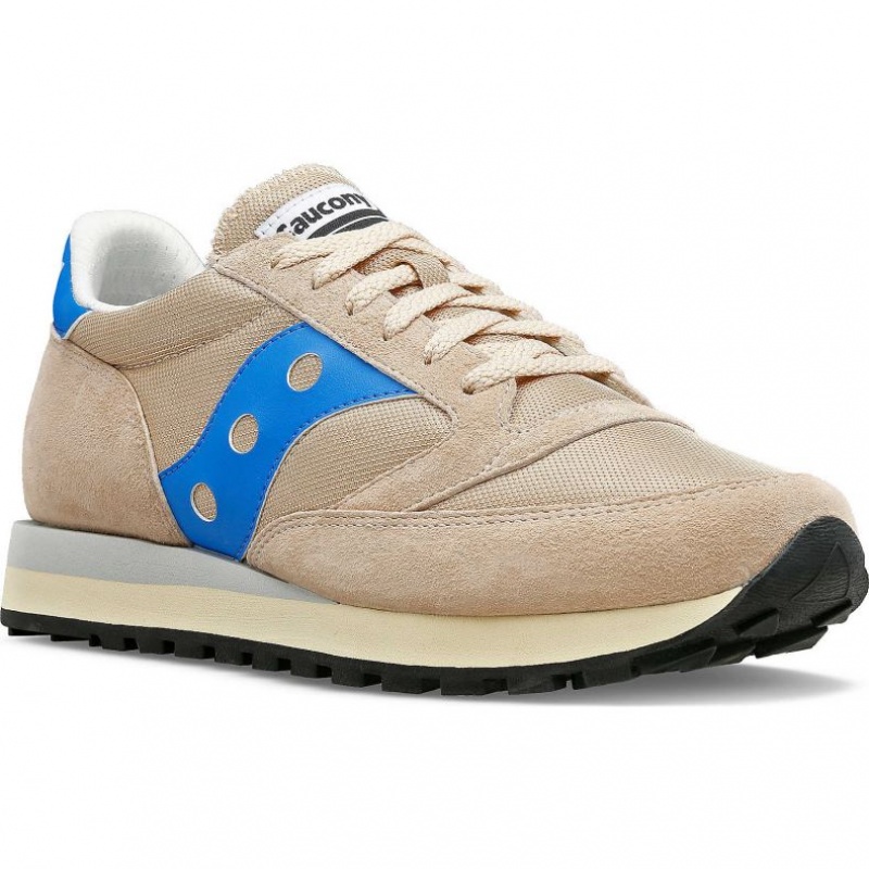 Sneakers Saucony Jazz 81 Uomo Beige Blu | ROMA-FVJR