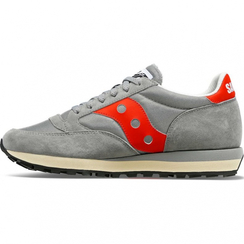 Sneakers Saucony Jazz 81 Uomo Grigie Rosse | ITALIA-TFRX