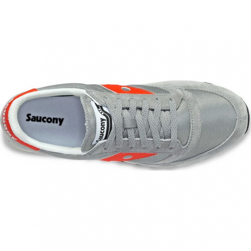 Sneakers Saucony Jazz 81 Uomo Grigie Rosse | ITALIA-TFRX