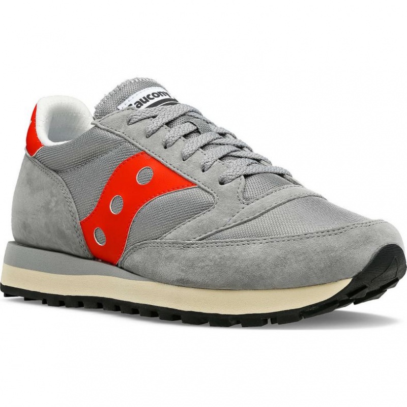 Sneakers Saucony Jazz 81 Uomo Grigie Rosse | ITALIA-TFRX