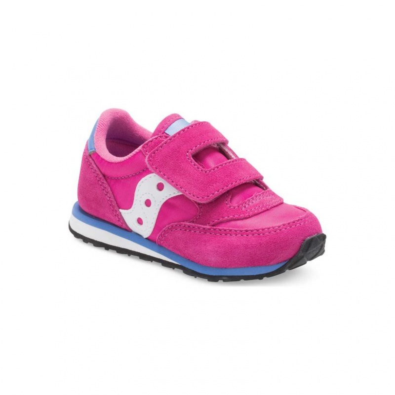 Sneakers Saucony Jazz Hook & Loop Bambini Grandi Rosa | ITALIA-LMTY