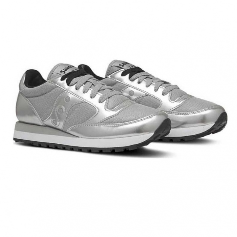 Sneakers Saucony Jazz Original Donna Argento | ROMA-VPXM