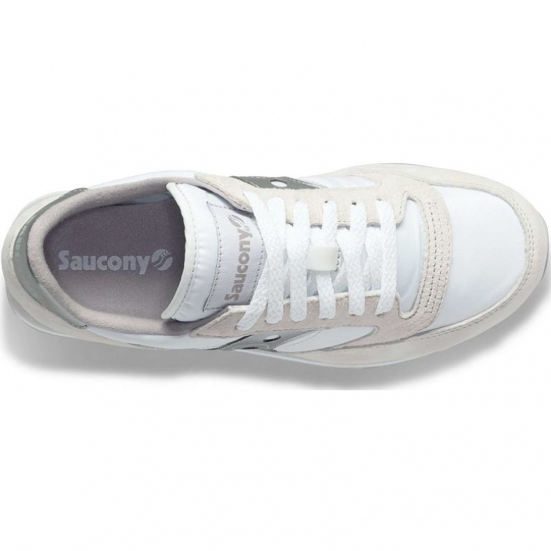 Sneakers Saucony Jazz Triple Donna Bianche Argento | ROMA-ZXKM