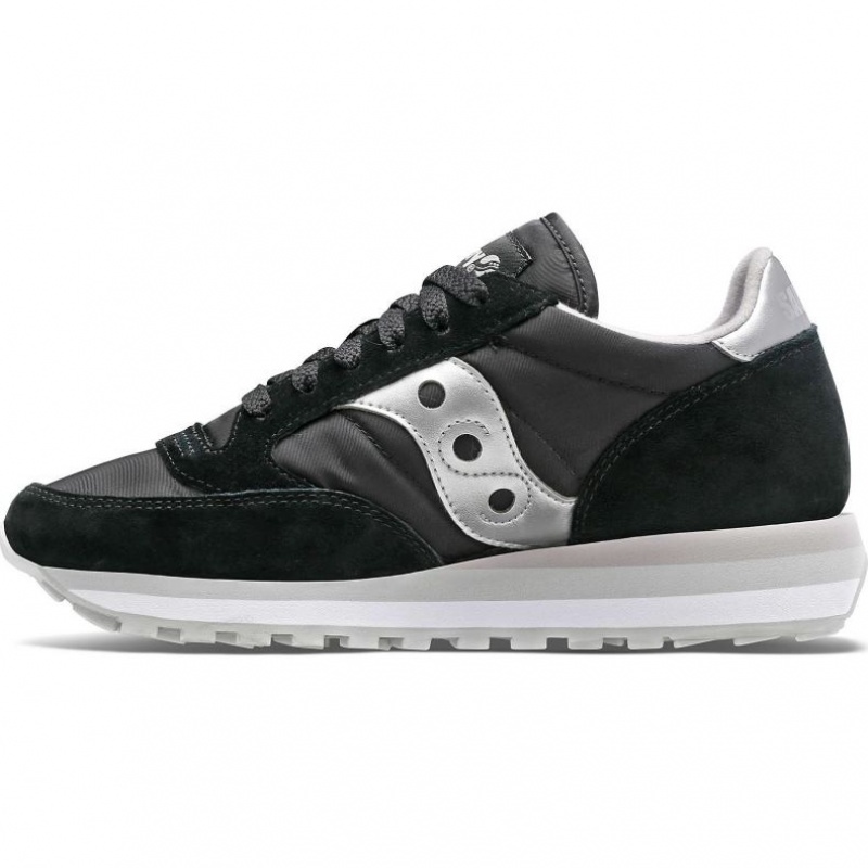 Sneakers Saucony Jazz Triple Donna Nere Argento | ROMA-NVQF