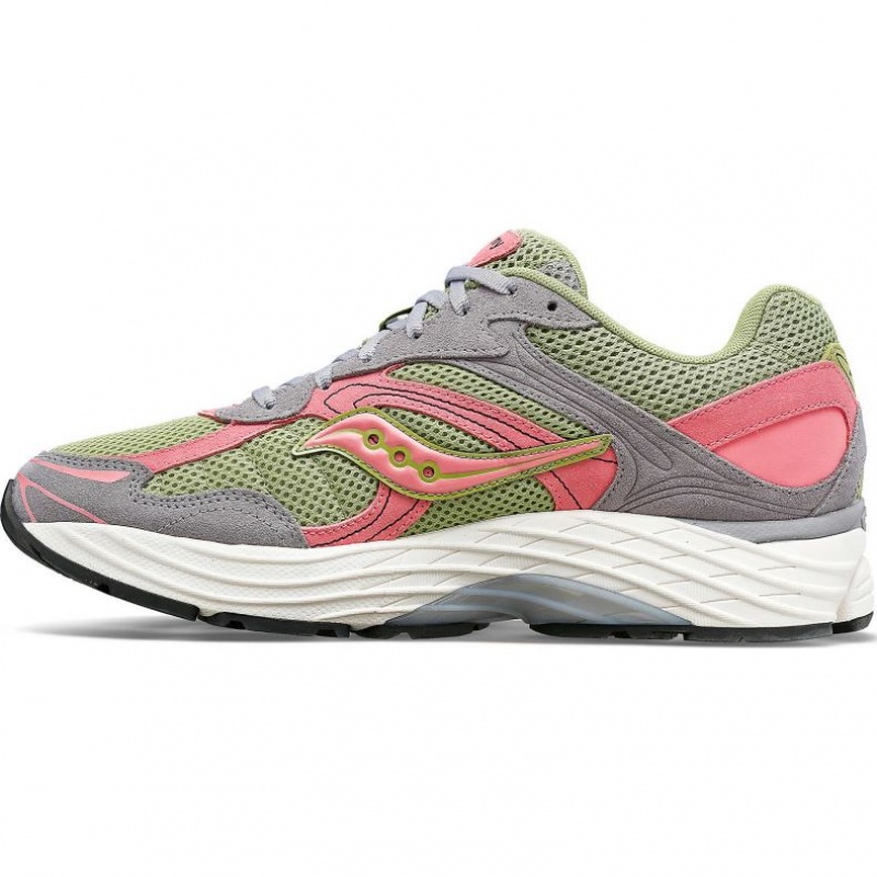 Sneakers Saucony ProGrid Omni 9 Premium Donna Grigie Verdi Rosa | ITALIA-PMJY