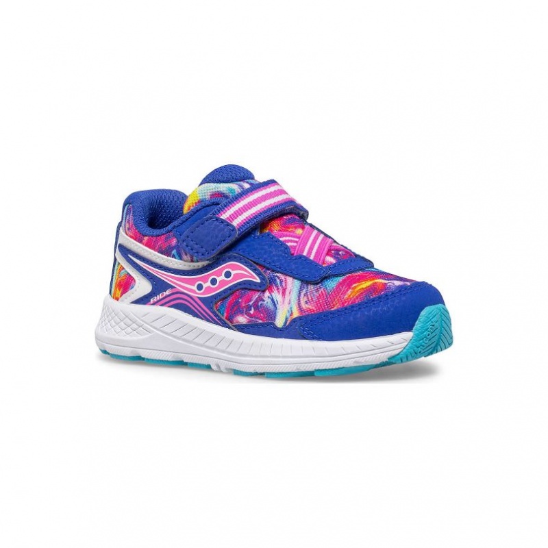 Sneakers Saucony Ride 10 Jr. Bambini Piccoli Blu | ITALIA-VDSK