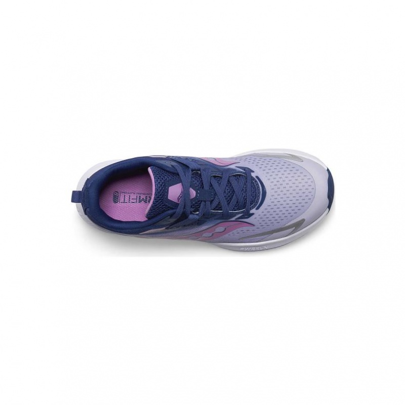 Sneakers Saucony Ride 15 Bambini Grandi Viola Indaco | ROMA-PBUX