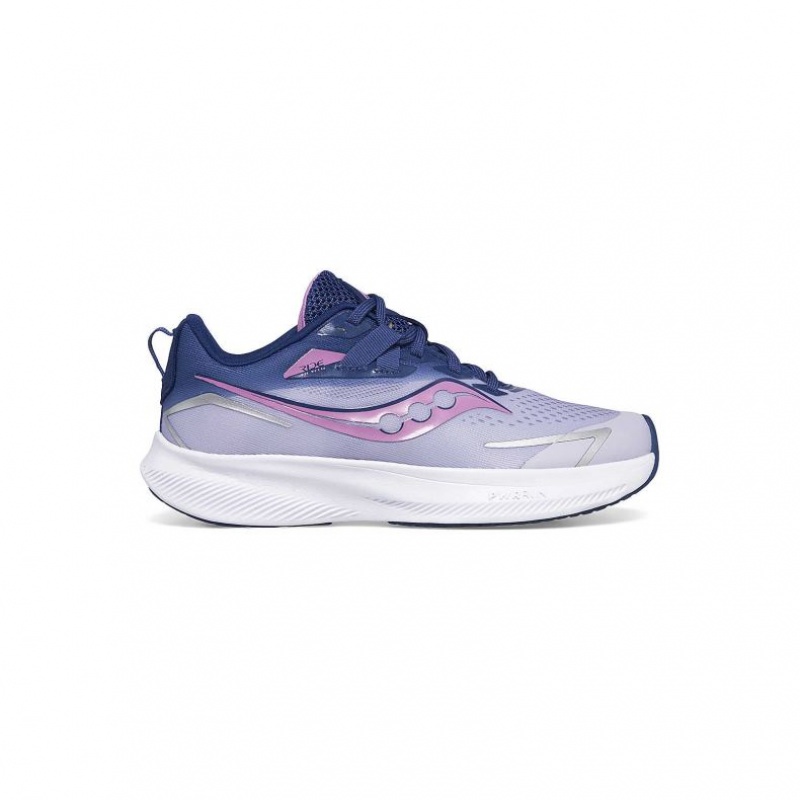 Sneakers Saucony Ride 15 Bambini Grandi Viola Indaco | ROMA-PBUX