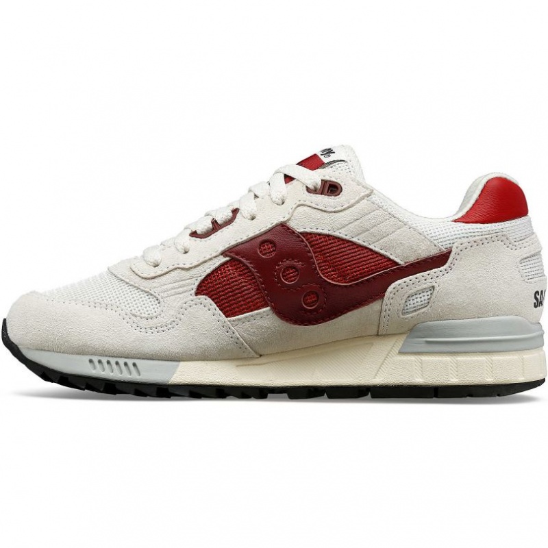 Sneakers Saucony Shadow 5000 Uomo Bianche Rosse | ROMA-EMDT