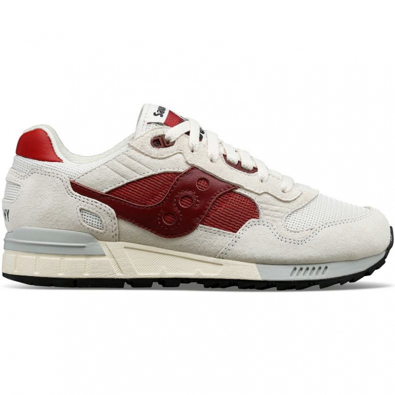 Sneakers Saucony Shadow 5000 Uomo Bianche Rosse | ROMA-EMDT