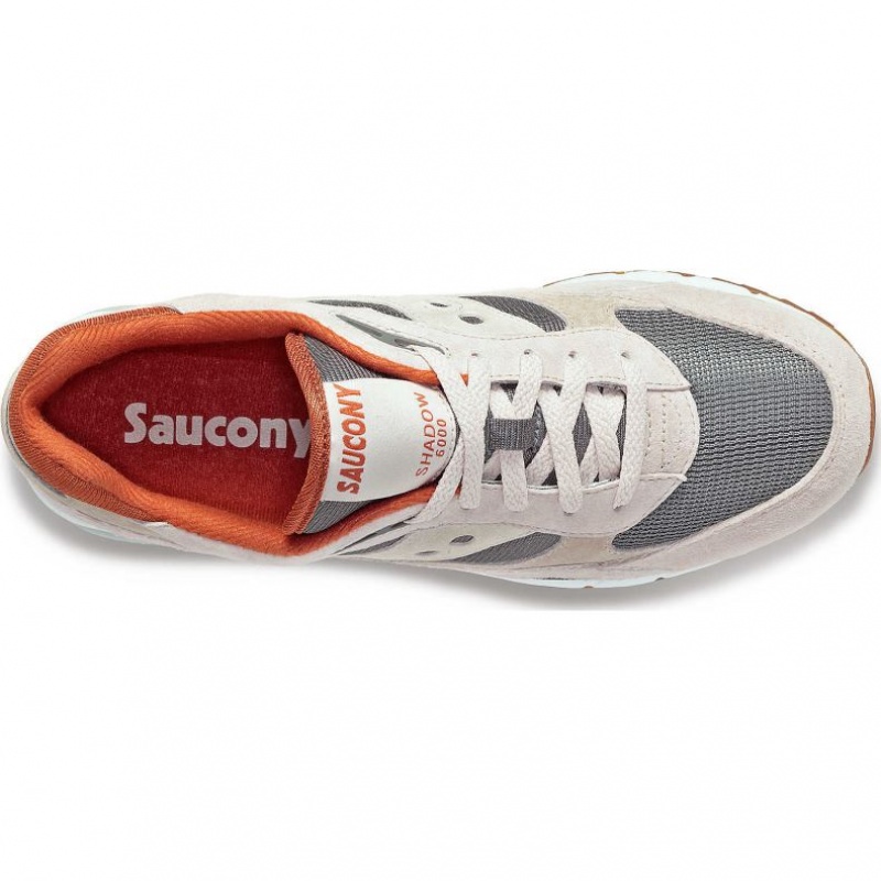 Sneakers Saucony Shadow 6000 Donna Beige Grigie | ITALIA-FSAW